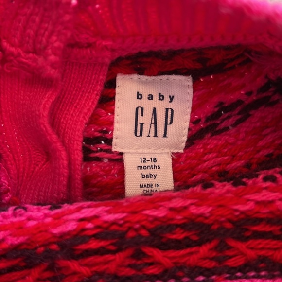 ๐HP๐Gap baby girl pink sweater - Picture 7 of 7